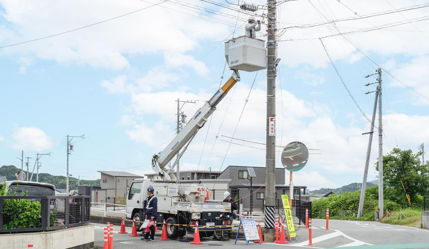 電気通信工事イメージ